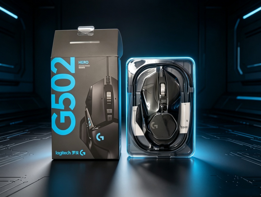 Logitech Mouse G502 - Logitech G502 HERO Kabelgebundene Gaming-Maus -