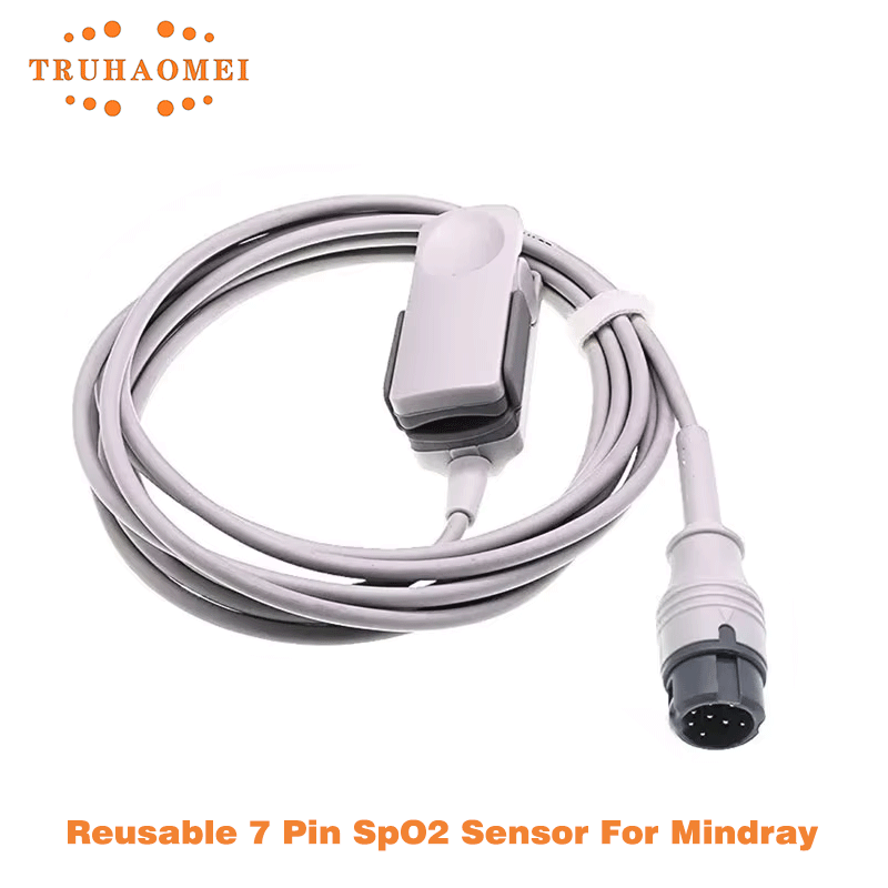 Tech Max Accessories - 8-Pin Wiederverwendbarer SPO2-Sensor für Mindray Beneview