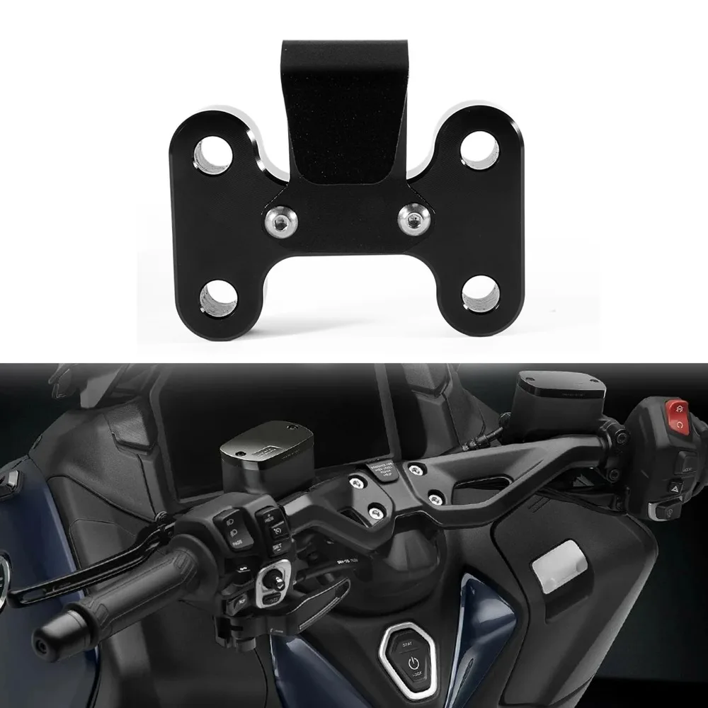 Tech Max Accessories - Motorrad-Zubehör Lenkererhöhungshalterung Klemmadapter für Yamaha Tmax