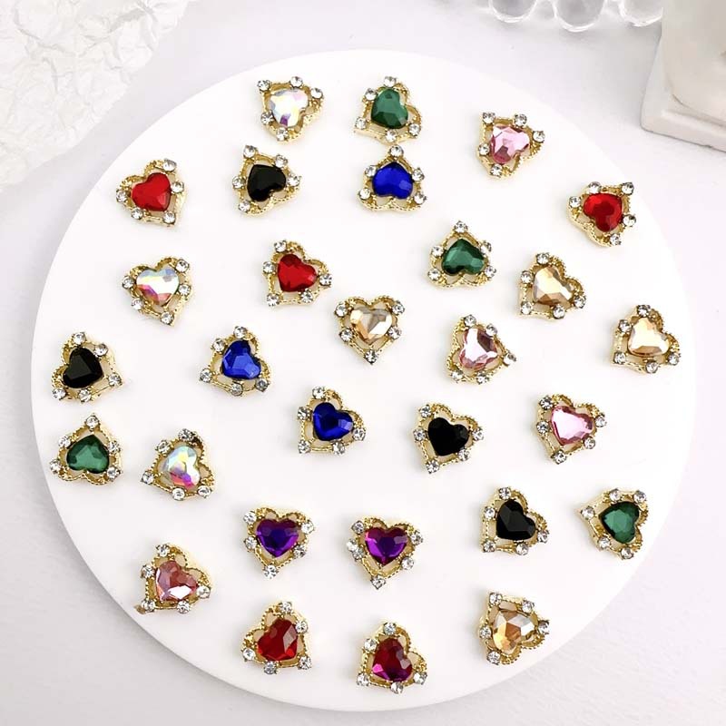 Trending Tech Accessories - 10 Stück Luxus Legierung Nagel Charms
