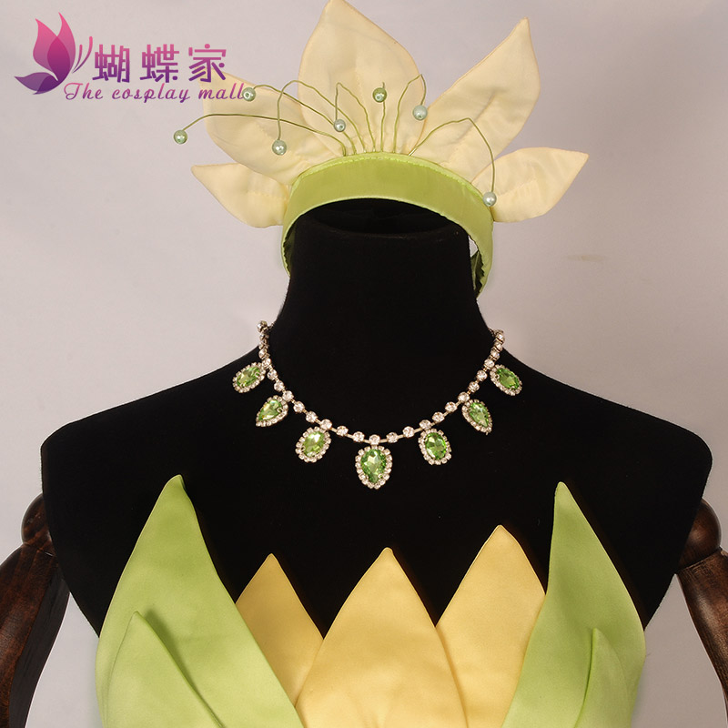 Prinzessin Tiana Kleid Cosplay – Tech Hair Accessories Bewertung und Preis