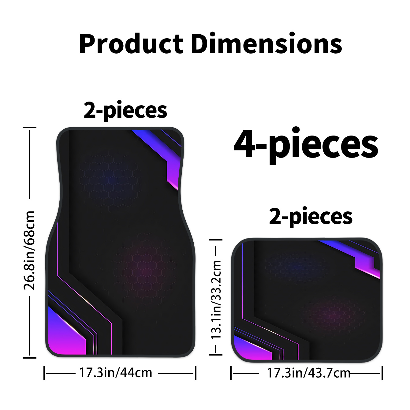 4 Stück 2D High-Tech Geometris – Tech Protect Accessories Bewertung und Preis