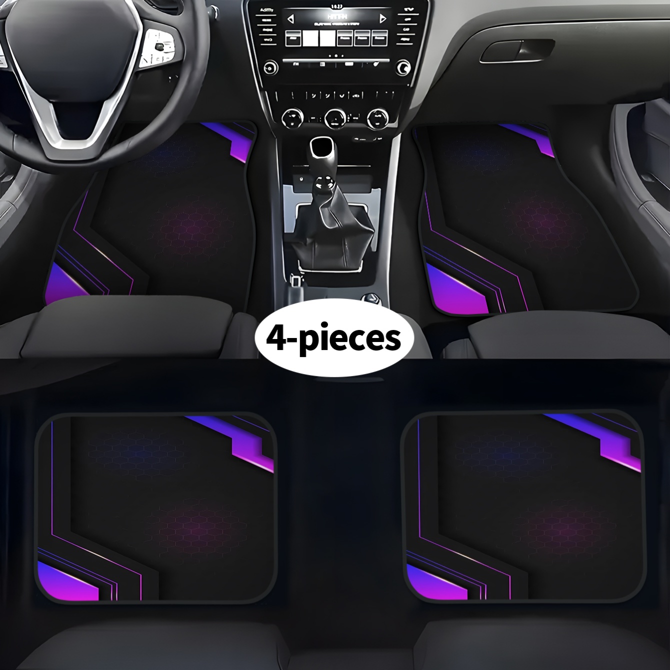 4 Stück 2D High-Tech Geometris – Tech Protect Accessories Bewertung und Preis