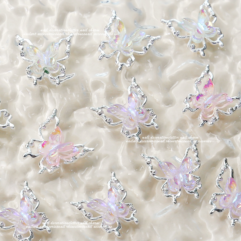 10PCS 3D Aurora Hohl Nail art  – Trending Tech Accessories Bewertung und Preis
