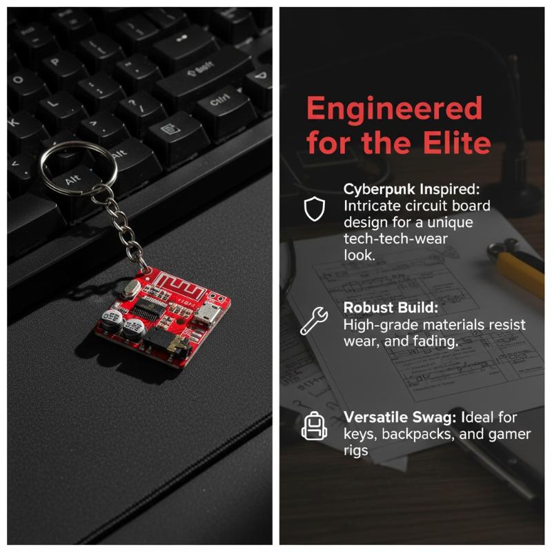 Leiterplatten-Schlüsselanhänge – Tech Accessories Key Bewertung und Preis